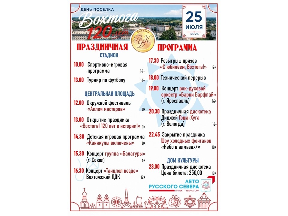 День деревни Вохтога.