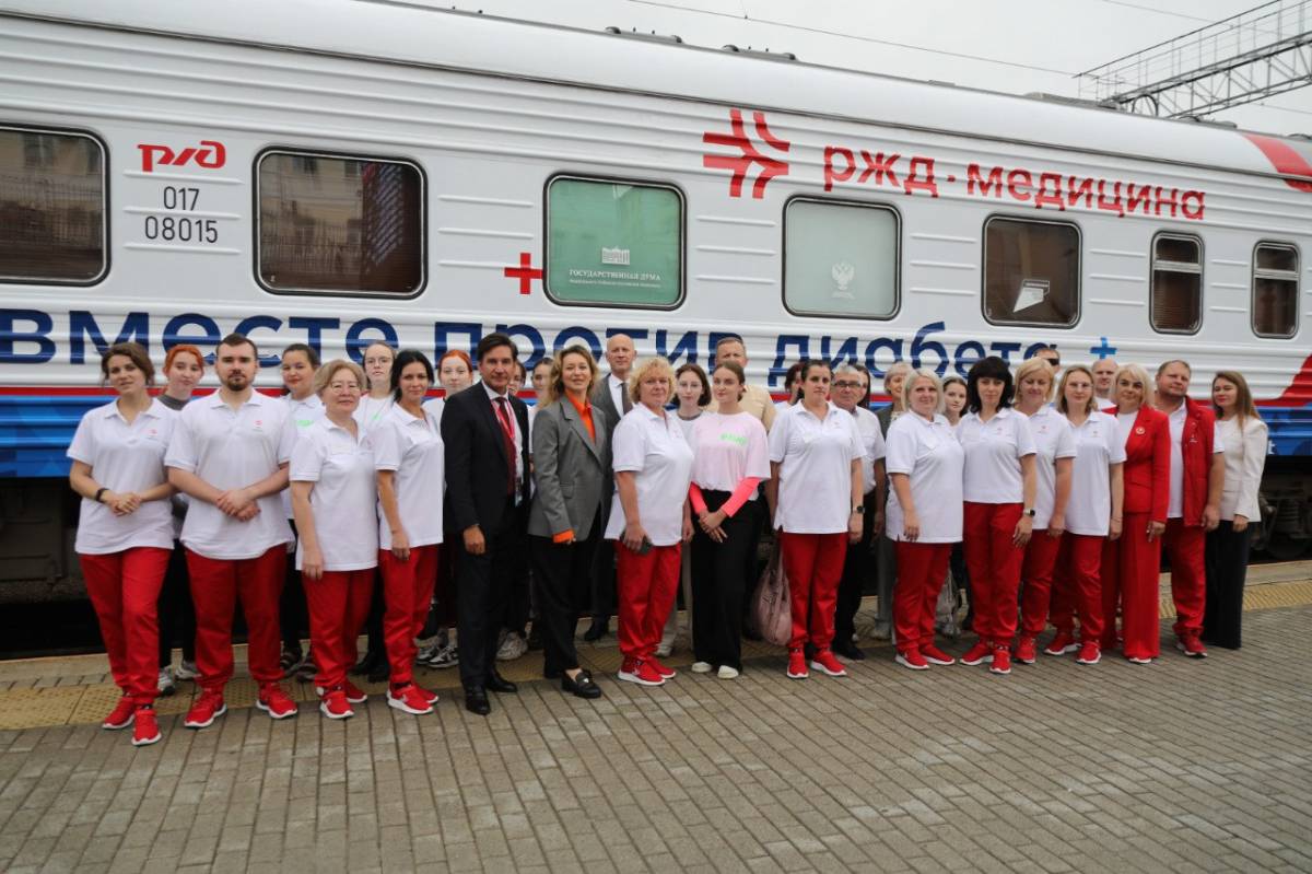 «Поезд здоровья» прибудет в Вологду 12 ноября.