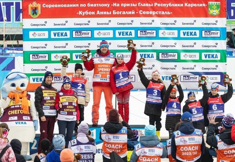 Юная грязовецкая биатлонистка завоевала первую награду Костомукше.