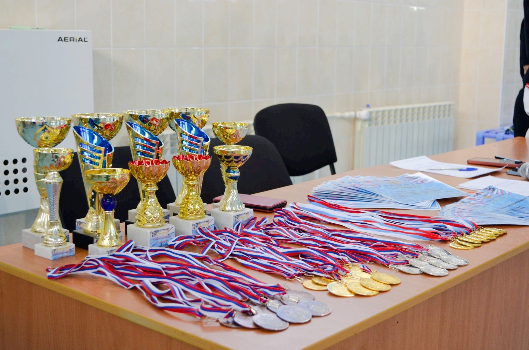 82 спортсмена боролись за награды на традиционном Кубке города Грязовца по плаванию.