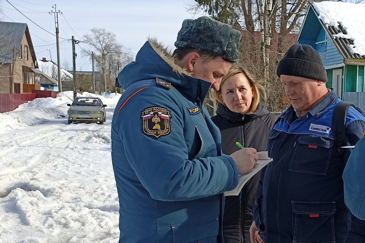 Профилактика пожарной безопасности в Грязовецком округе.