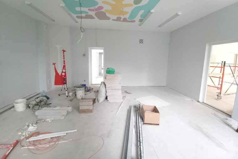 Модернизация детской библиотеки в Грязовце почти завершена.