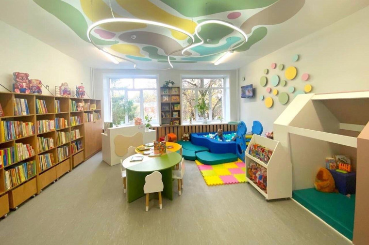Торжественное открытие Грязовецкой детской библиотеки.