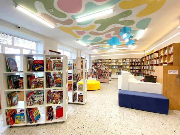 Торжественное открытие Грязовецкой детской библиотеки.