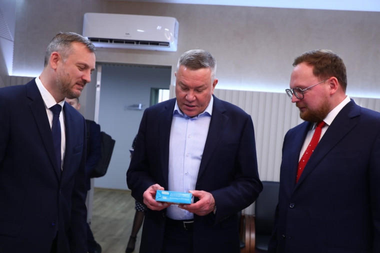 Губернатор области дал старт производству ОАО «Северное молоко»!.