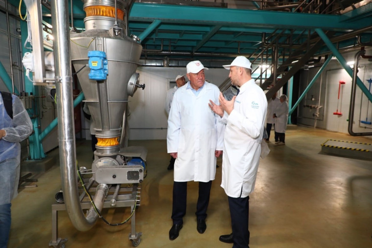 Губернатор области дал старт производству ОАО «Северное молоко»!.
