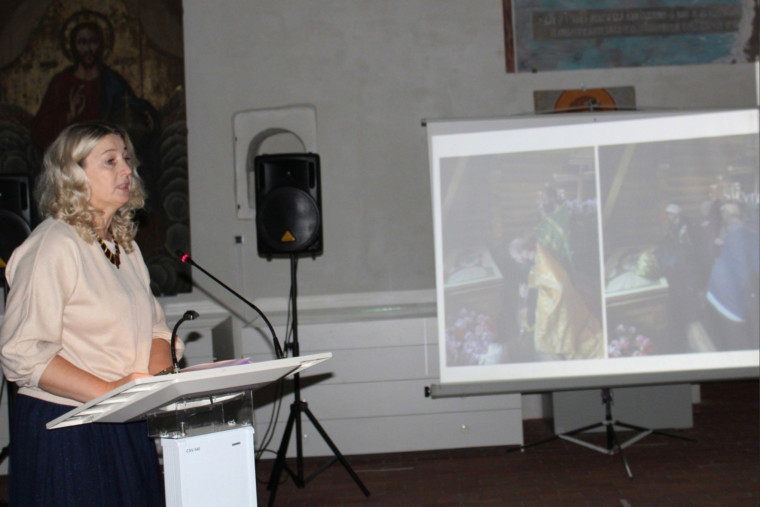 Грязовчане выступили в Музее фресок Дионисия на XXII Ферапонтовских чтениях.